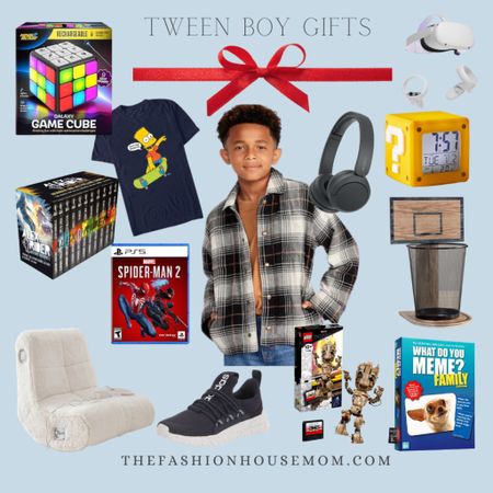 Tween boy gift ideas- Christmas gifts for boys. Gaming chair, ps5 game, sneakers, VR headset, headphones, and more!


#LTKGiftGuide #LTKHoliday #LTKkids