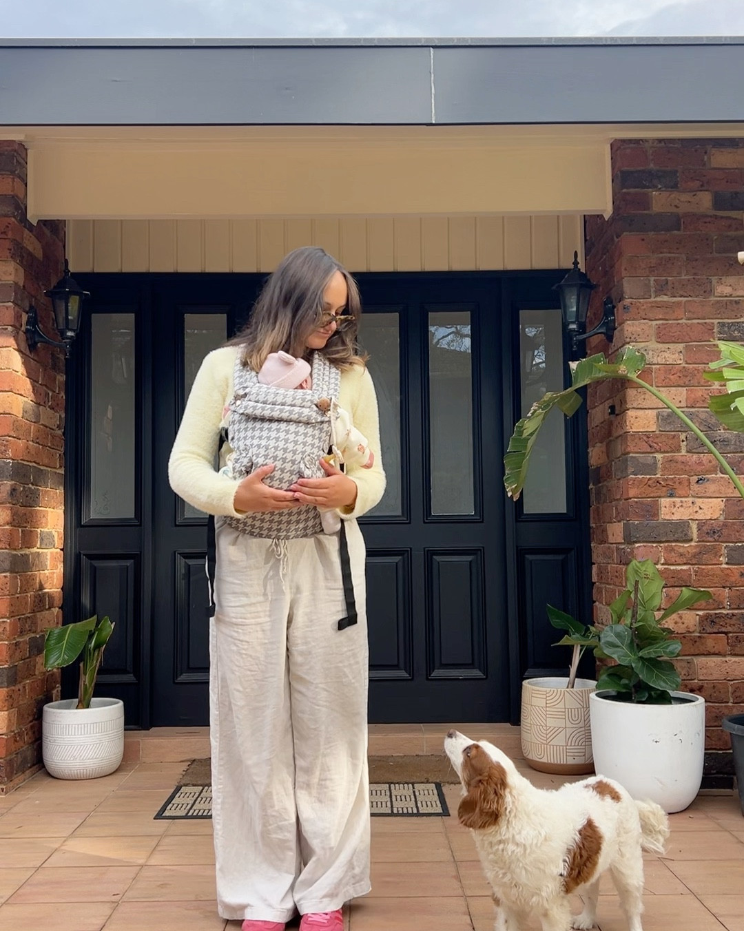 Coffee run with mini bestie and my favourite carrier.

Winter style in full swing today in Sydney, wearing everything in an au size 8.




#LTKwinter #LTKbaby #LTKshoes
