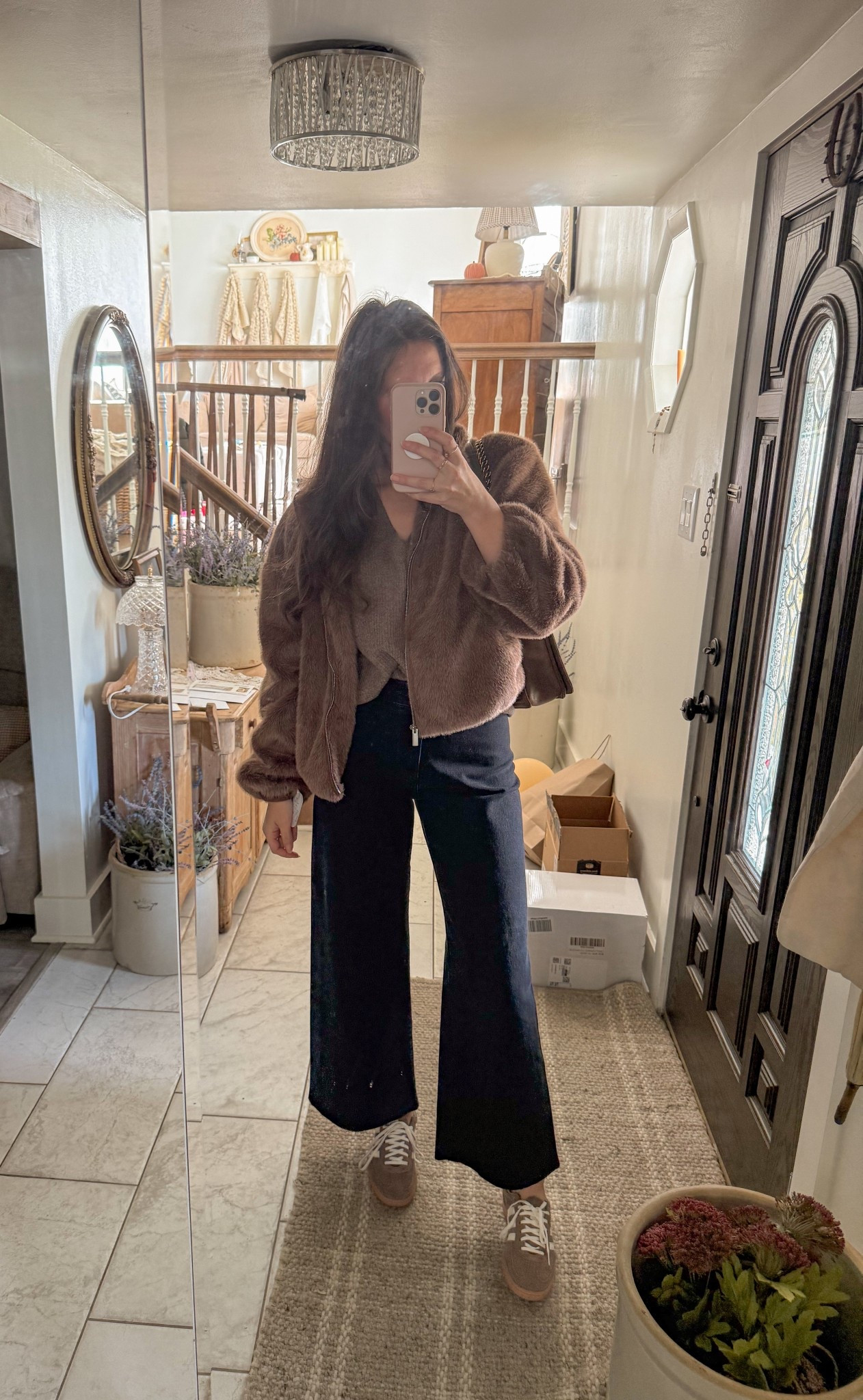 Faux Fur jacket #fauxfur 

#LTKFindsUnder50 #LTKSeasonal #LTKgrwm