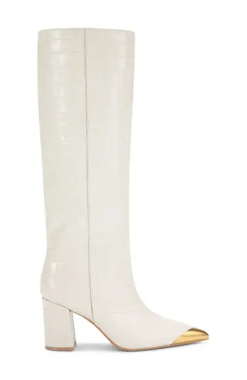 Kurt Geiger London Regent Knee High Boot in Natural at Nordstrom Rack, Size 5 | Nordstrom Rack