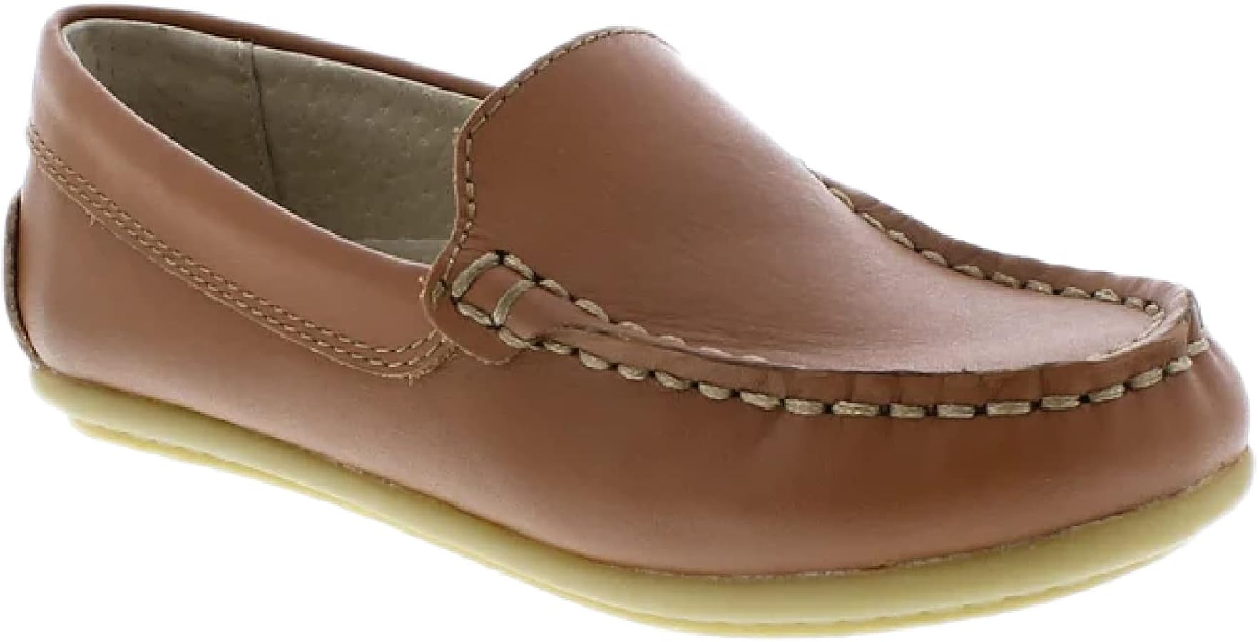 FOOTMATES Brooklyn Slip-On Penny Loafer Boys Shoes, Girls Shoes, with Wide Toe Box and Custom-Fit... | Amazon (US)