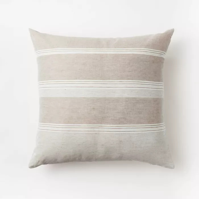 Woven Asymmetric Striped Throw Pillow - Threshold™ designed with Studio McGee | Target