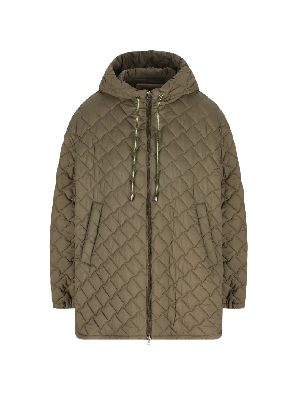 Herno quilted hooded jacket - Green | Farfetch Global