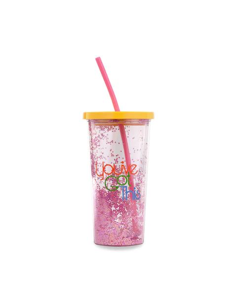 Glitter Bomb Sip Sip Tumbler with Straw - You've Got This | ban.do