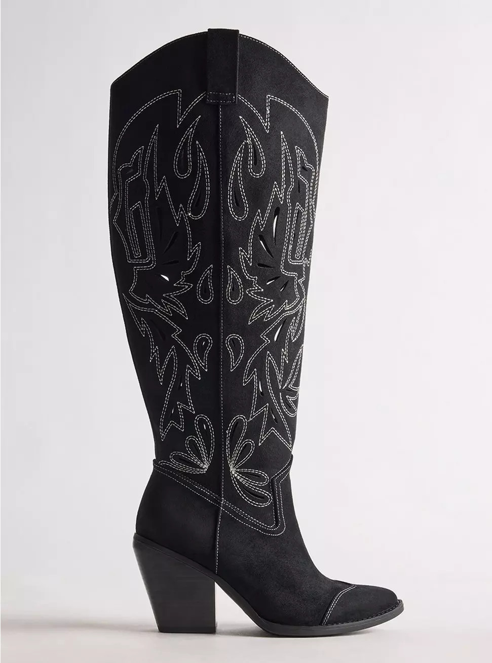 Western Heeled Knee Boot (WW) | Torrid (US & Canada)