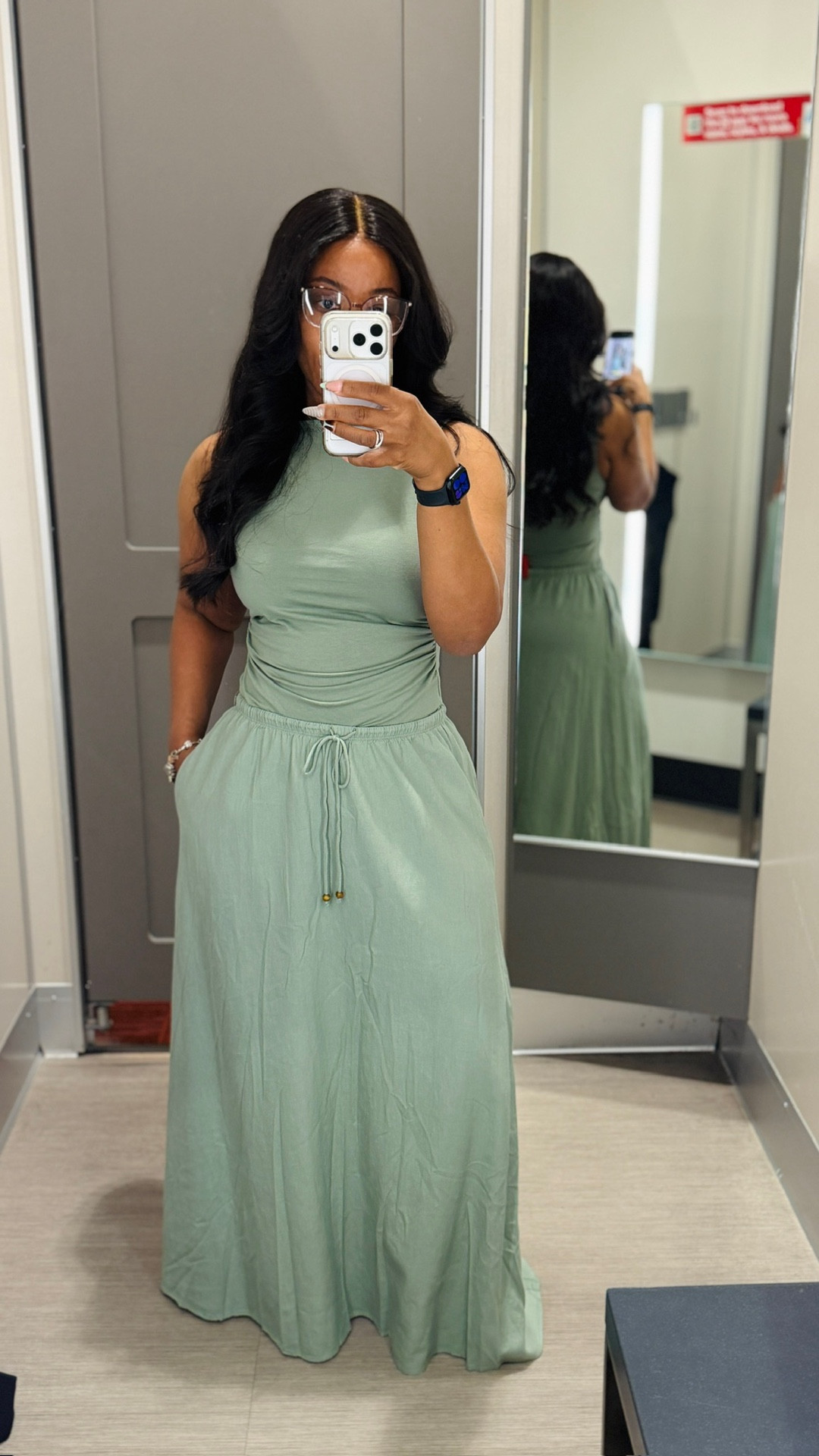 spring outfits 2026

Wearing a size small in this maxi skirt, it does run big so I could’ve size down to a XS. If you are short this is longer in length, love the pockets and drawstring. Comes in a different color option also. 

The top I did purchase, but it is a clearance item so I can’t link it on the website. 

#LTKPetite #LTKSeasonal #LTKU