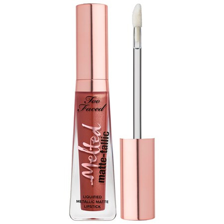 Too Faced Melted Matte-Tallic Liquified Metallic Matte Lipstick You Better Work! .23 oz | Sephora (US)