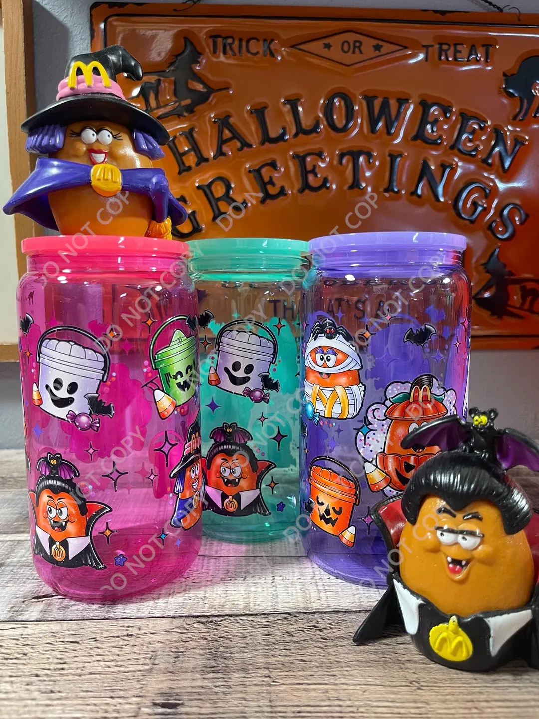 Read Description/90's Boo Bucket Cup/retro Halloween Cup/16 Oz Glass Cup/90's Halloween/halloween... | Etsy (US)