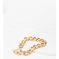 Womens In Chain Sight Chunky Bracelet - Metallics - One Size, Metallics | NastyGal (UK, IE)