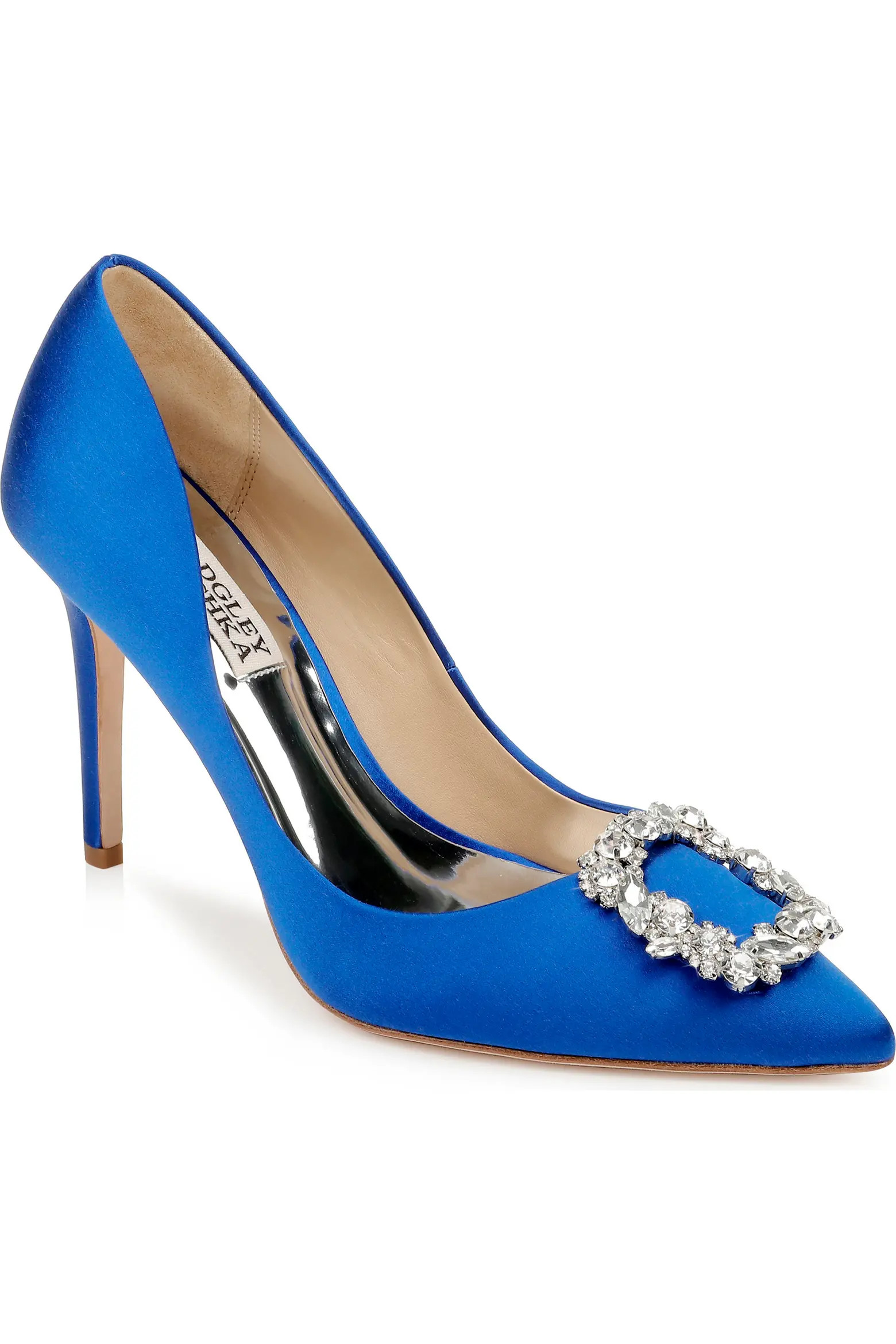 BADGLEY MISCHKA Collection Cher Crystal Embellished Pump (Women) | Nordstromrack | Nordstrom Rack