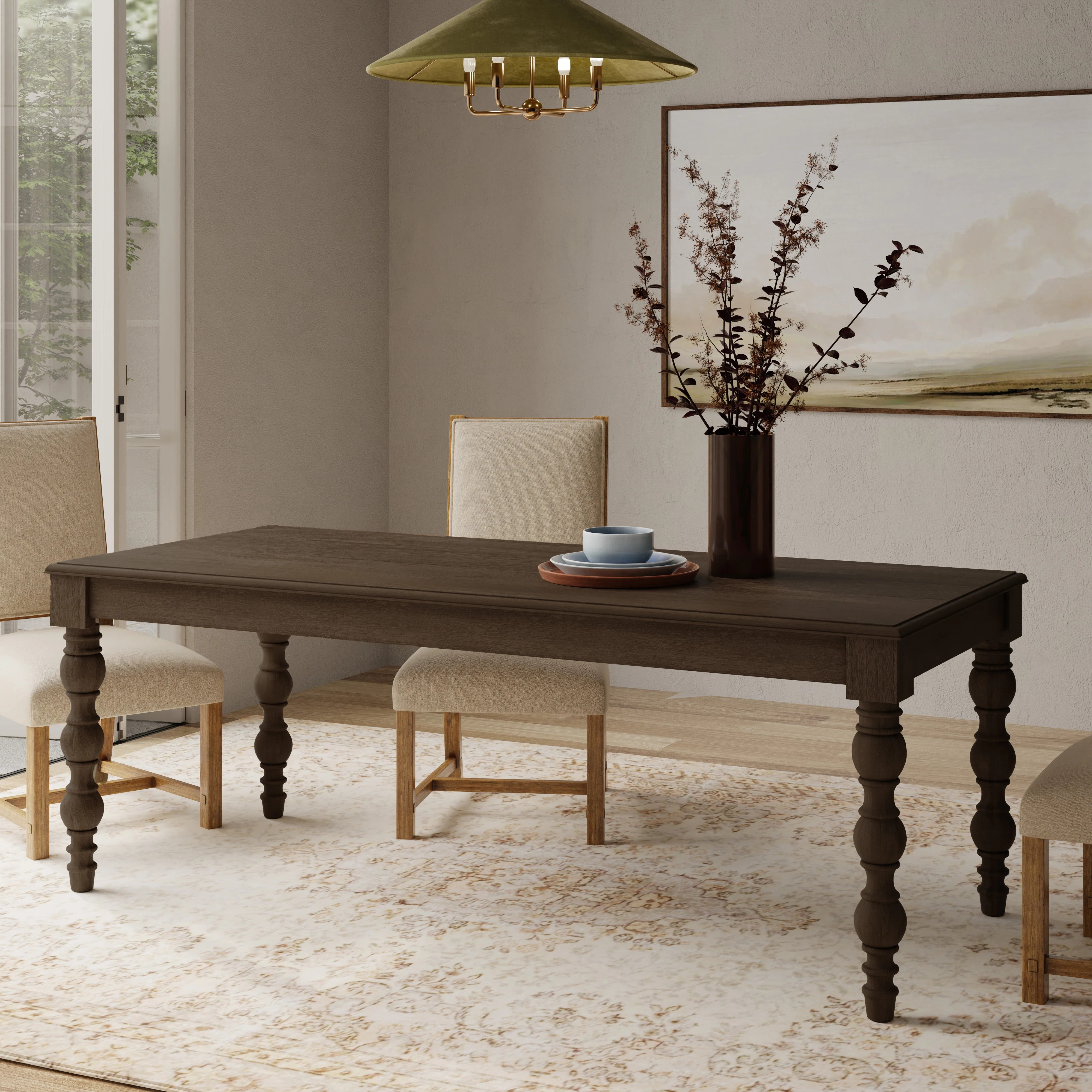Guderian Solid Wood Dining Table | Wayfair North America