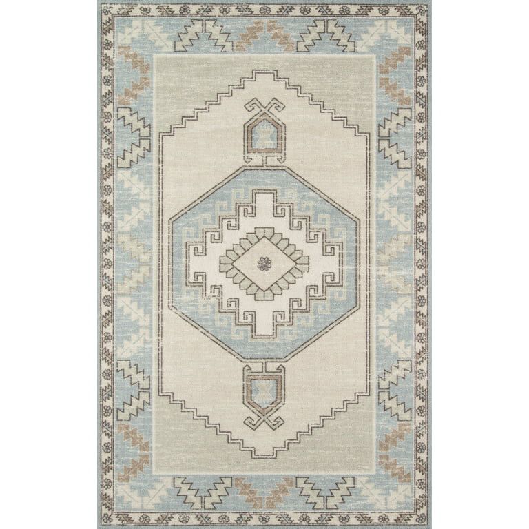 Momeni Anatolia Oriental Traditional Area Rugs, Blue | Walmart (US)