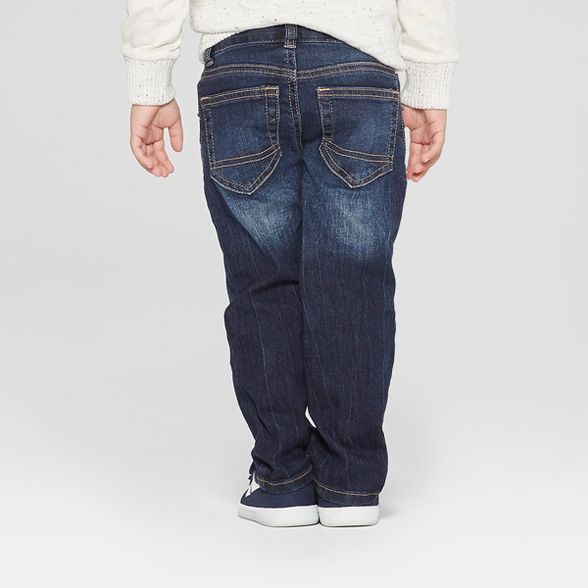 Toddler Boys' Pull-On Straight Fit Jeans - Cat & Jack™ | Target