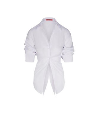 SIMONMILLER Loch Poplin Button Up Top  | Bloomingdale's EDITORIAL Women's New Arrivals Clothing | Bloomingdale's (US)