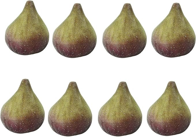 Artificial Fruits Faux Figs Set of 8, Simulation Lifelike Figs Decorative Fruits Fake Figs Realis... | Amazon (US)