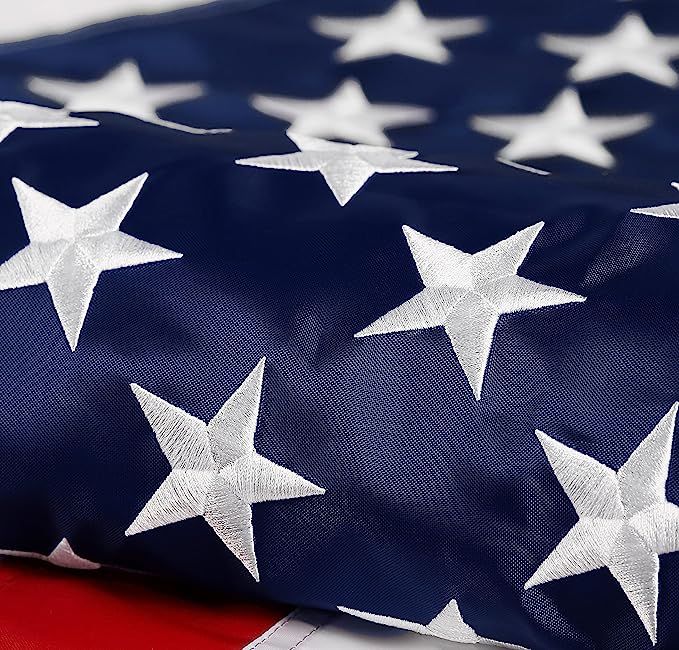 American Flag 10x15 ft: Longest Lasting US Flag, Made From Nylon, Embroidered Stars, Sewn Stripes... | Amazon (US)