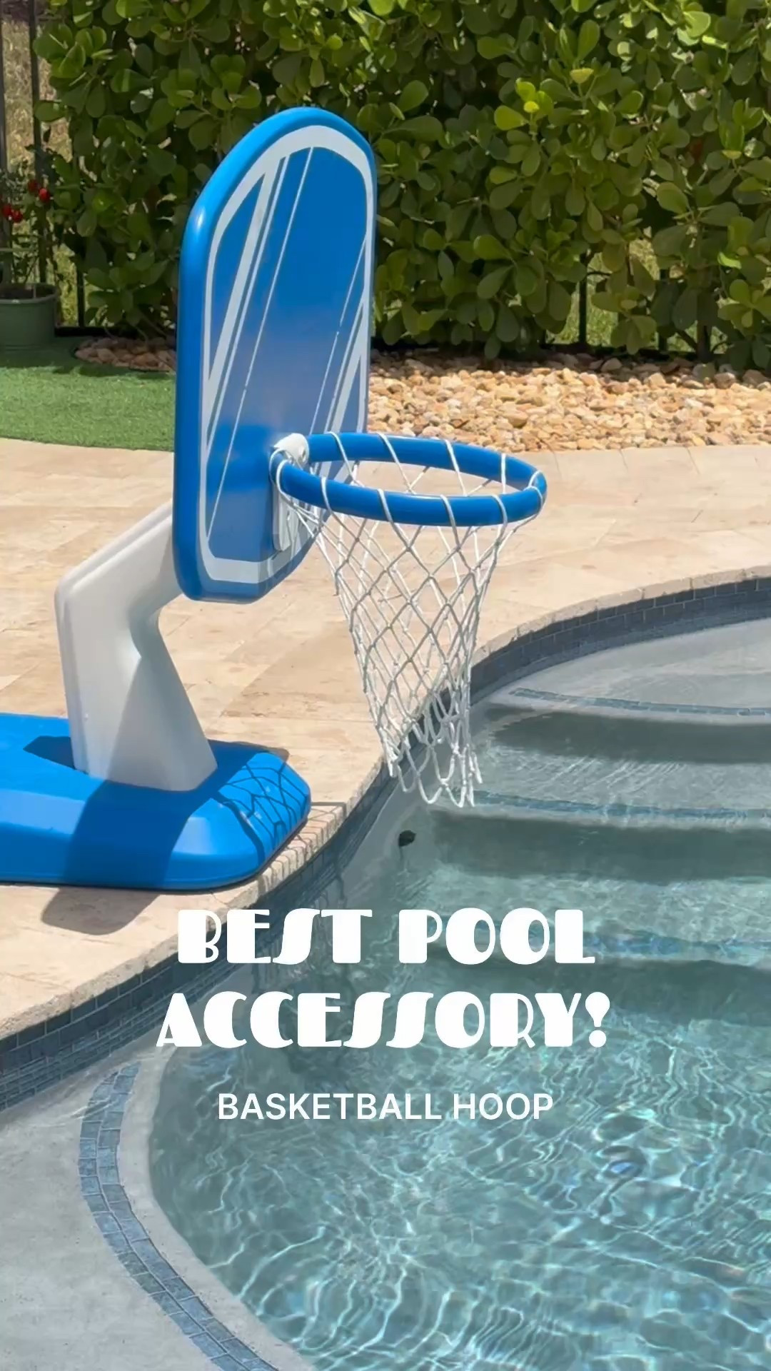 The best money I have ever spent on a gift for my kids! They use this basketball hoop every time they play in the pool! It’s held up and looks brand new after 2 years! 

#LTKHome #LTKSeasonal #LTKKids