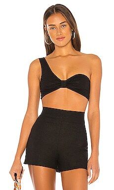 MAJORELLE Tallahassee Top in Black from Revolve.com | Revolve Clothing (Global)