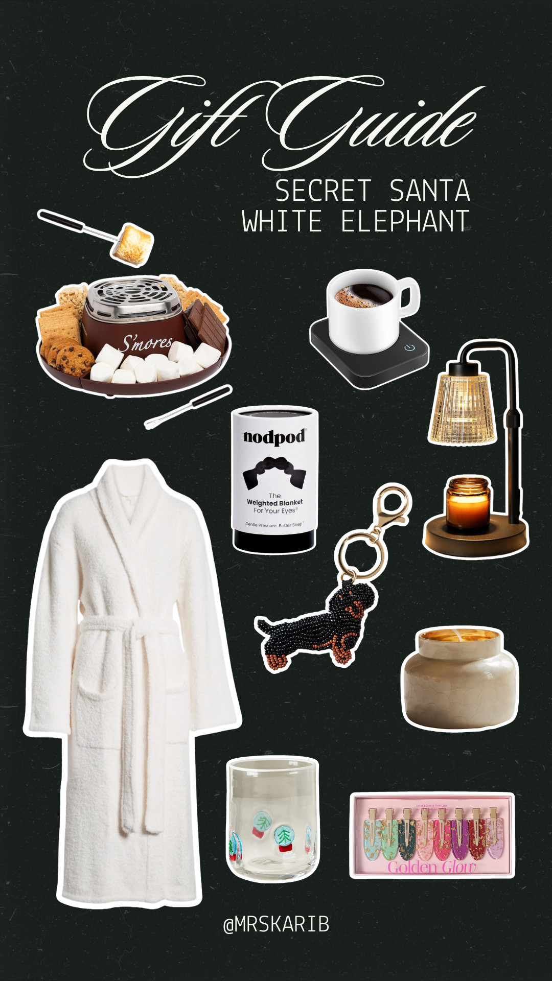 Gift guide for secret santa or white elephant!

Gift guide, secret santa, white elephant, gifts, gifts for her, holiday, holiday gifts, christmas gifts, christmas 

#LTKGiftGuide #LTKHoliday #LTKSeasonal