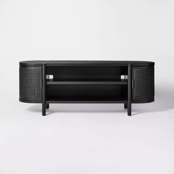 Portola Hills Caned Door TV Stand for TVs up to 60" - Threshold™ designed with Studio McGee | Target
