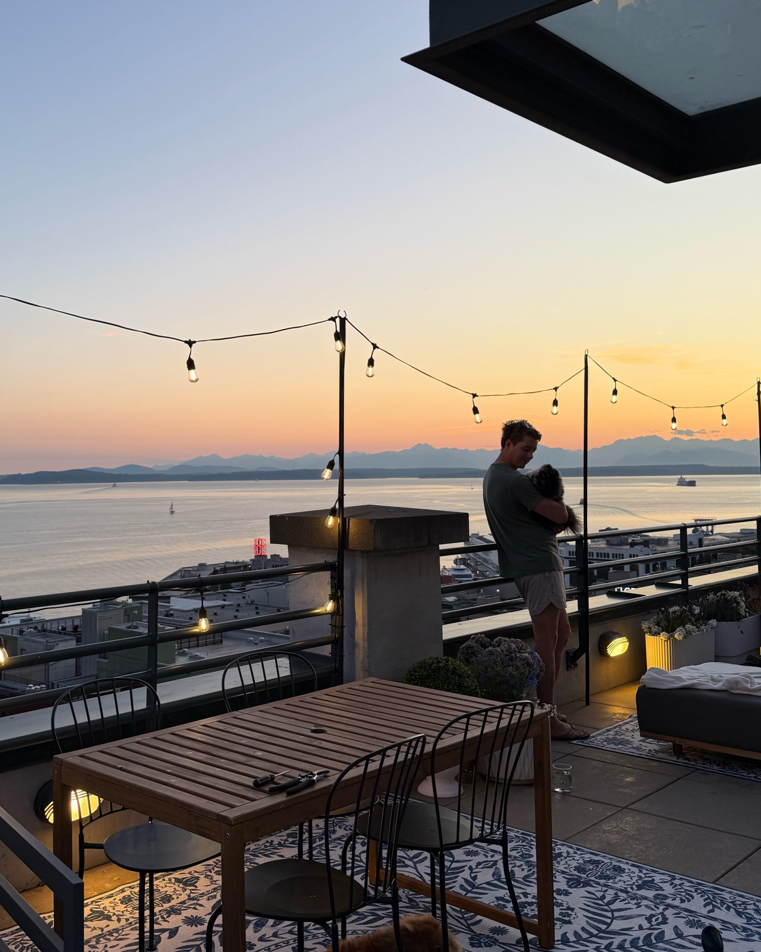 Our outdoor string lights! 

#LTKHome #LTKSeasonal