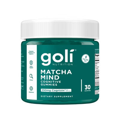 Goli Nutrition Matcha Mind Cognitive Vegan Gummies - 30ct: Multivitamins, Health and Beauty, 30 Gummies | Target