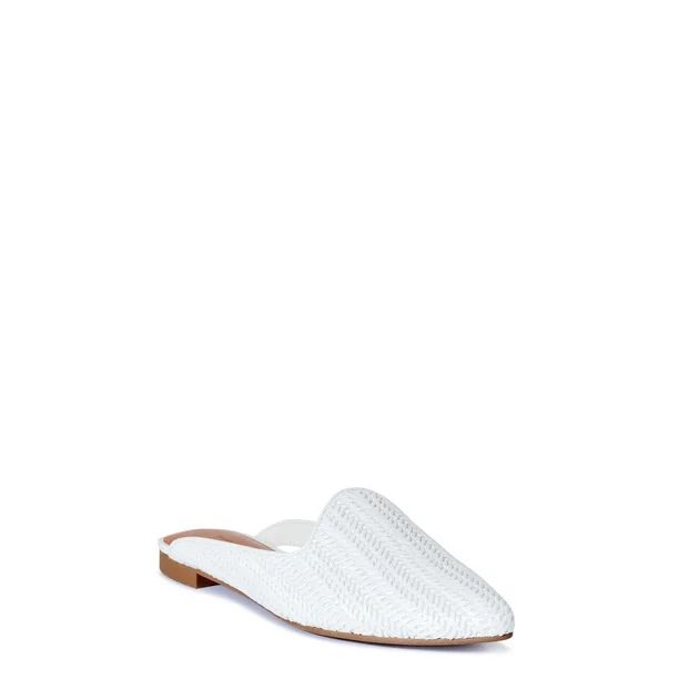 Time and Tru Women's Woven Mules (Medium and Wide Widths) | Walmart (US)