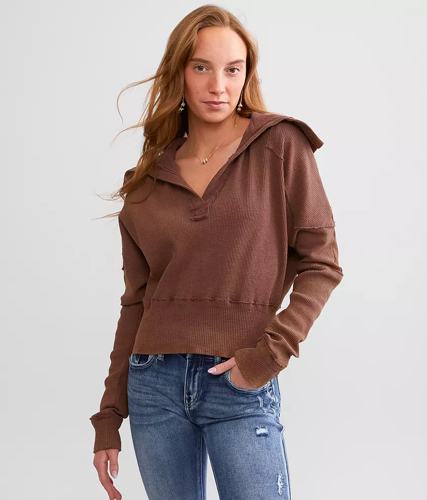 Not So Ordinary Washed Pullover | Buckle