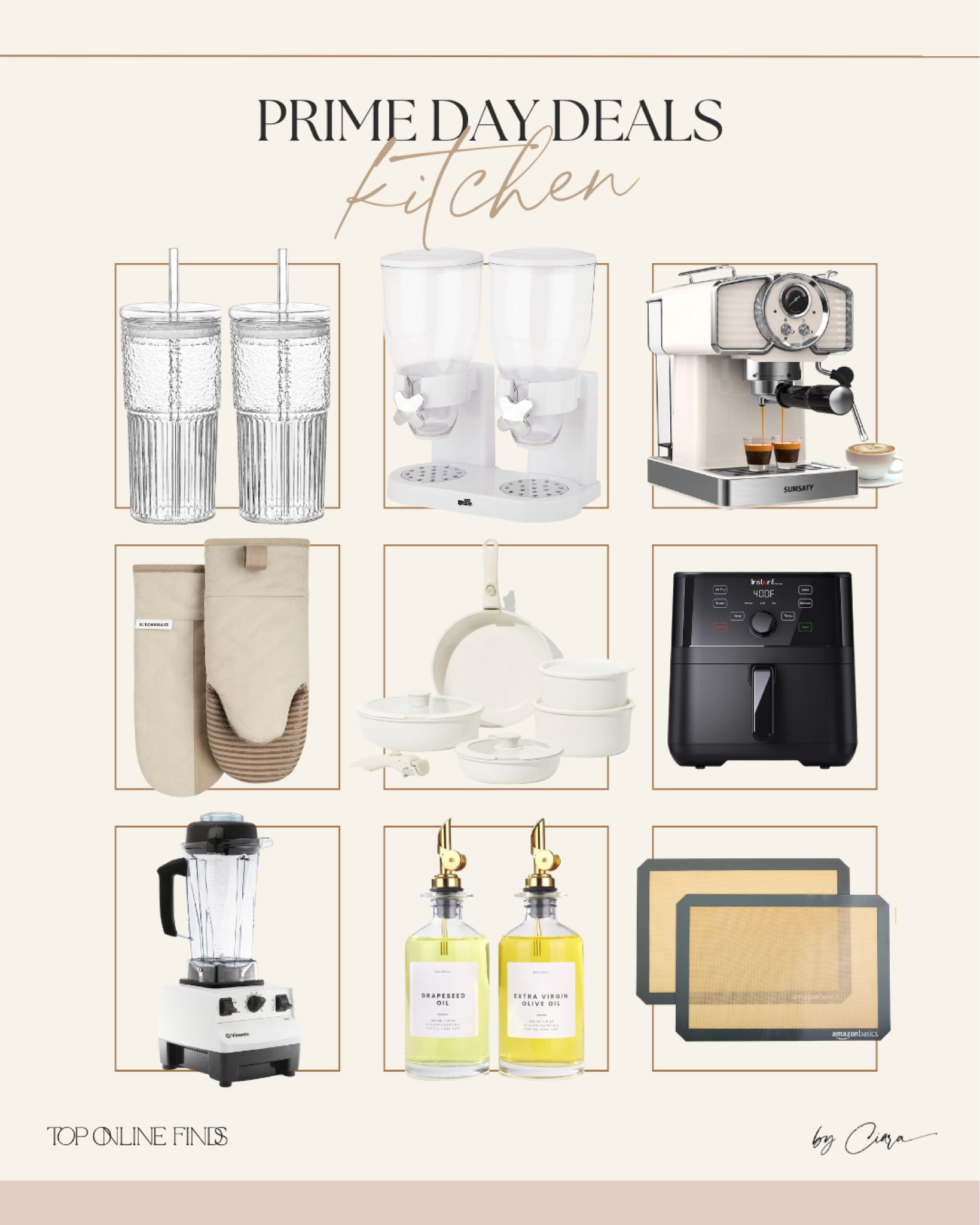 My top kitchen picks for Amazon Prime Day #amazon #prime #primeday #kitchen

#LTKhome #LTKxPrimeDay #LTKsalealert