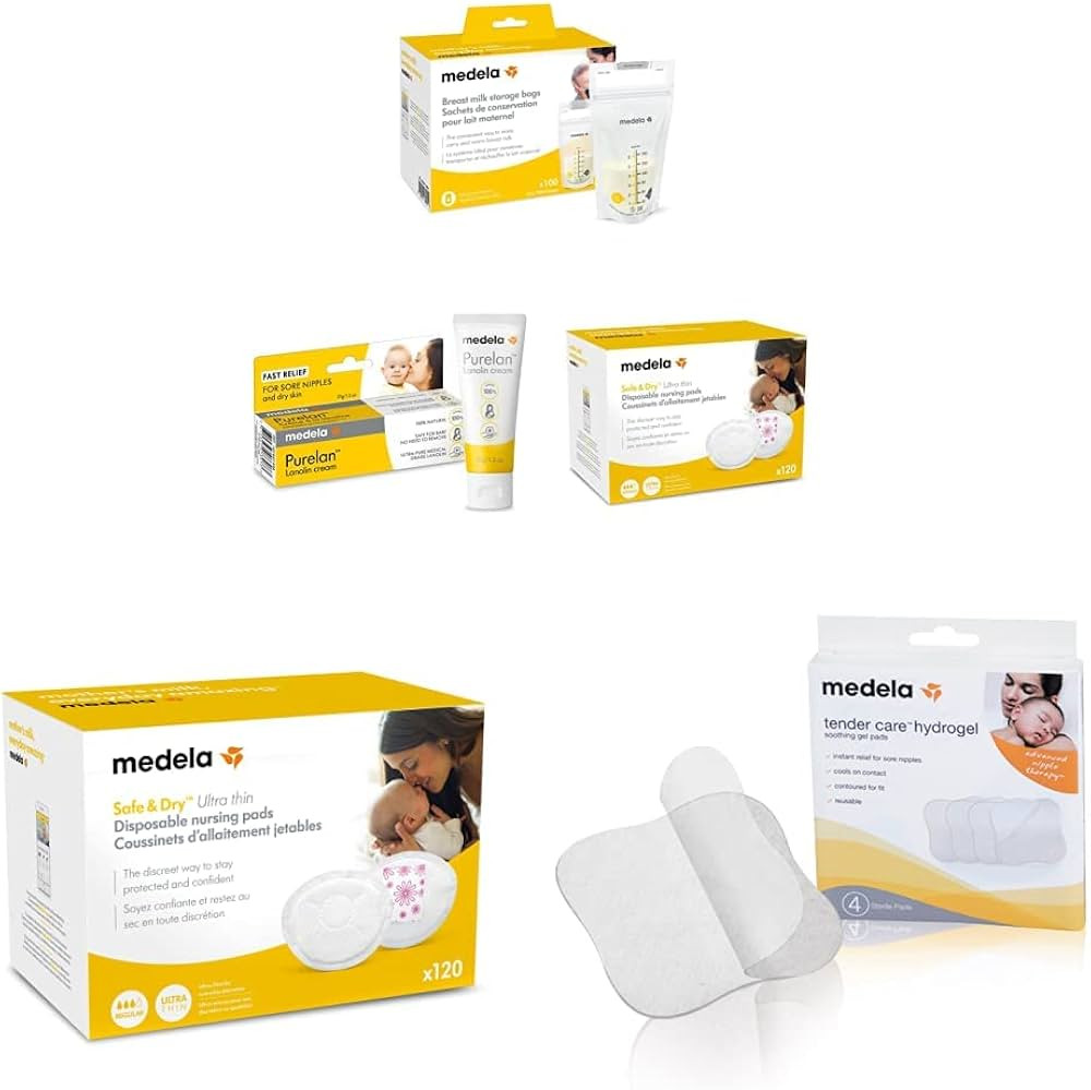 Medela Breast Milk Storage Bags, 100 Count, Ready to Use Breastmilk Bags for Breastfeeding, Self ... | Amazon (US)