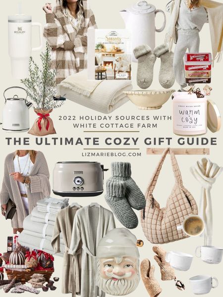 The ultimate cozy gift guide!!! 100+ cozy gift ideas on the blog now: lizmarieblog.com 🙌🏼🙌🏼🙌🏼 here is just a small sample. 

#LTKHoliday #LTKGiftGuide #LTKSeasonal