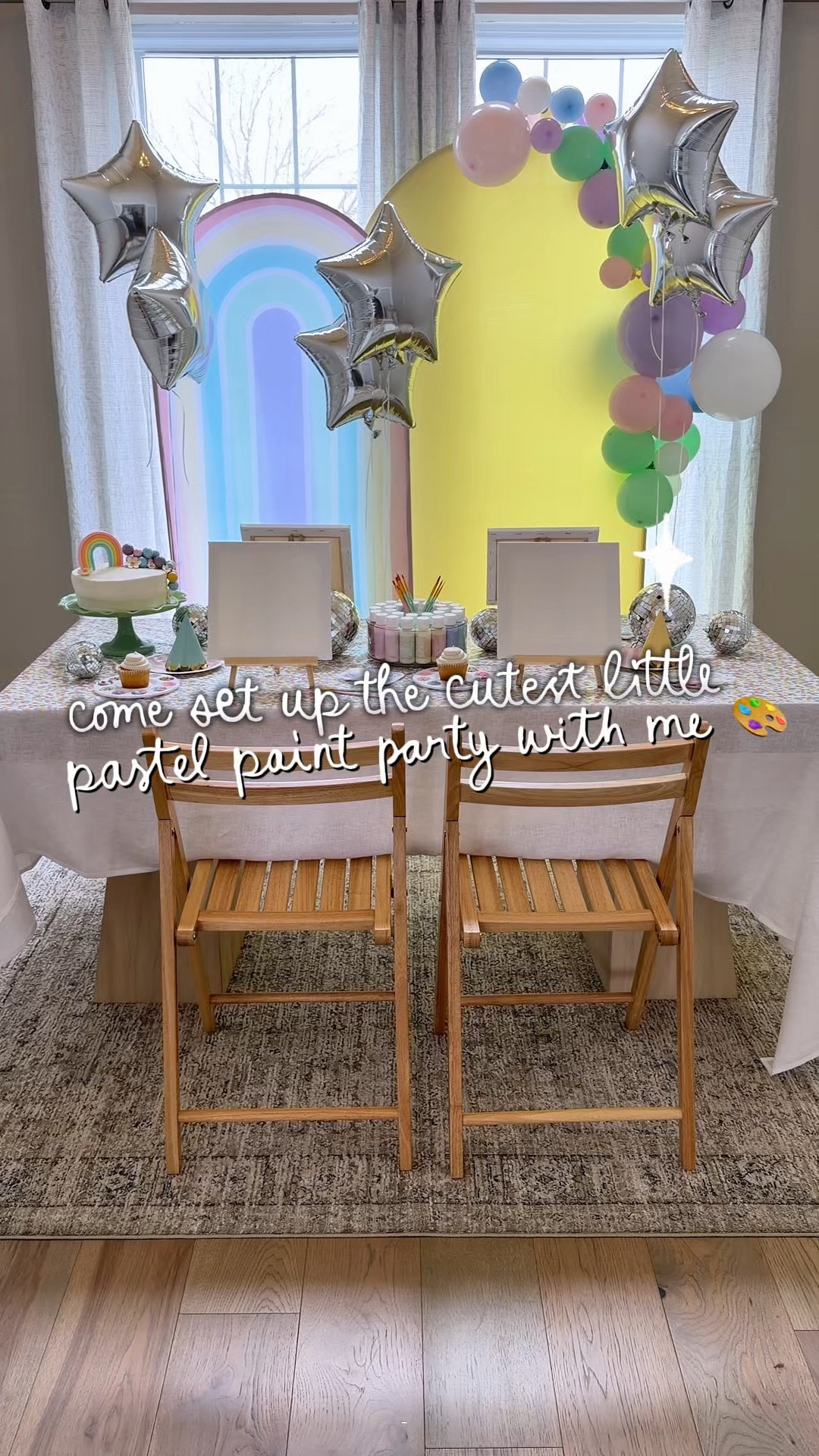Pastel Paint Party 🎨

I created this little kids paint party setup using items from The Party Shop at Michaels and it turned out so cute. From the balloons and party decor to the paint palettes and cupcake decorating supplies, it made putting everything together really easy.

This would be such a fun idea for:
• kids birthday parties
• playdates
• spring parties
• art themed parties

I linked everything I used to recreate the setup here.

#LTKKids #LTKHome #LTKvlog