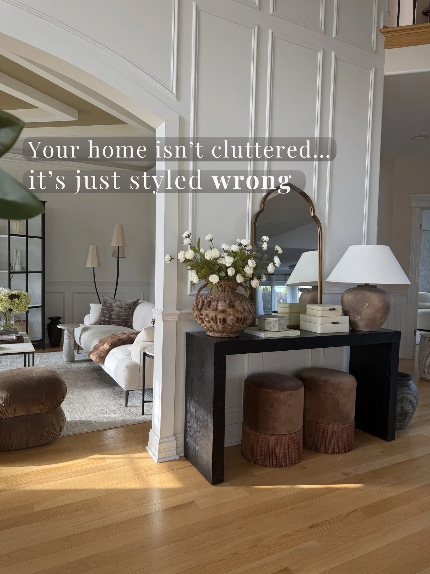 Most homes don’t feel cluttered because of “too much”…
they feel off because of how things are styled.

These are a few small changes I always come back to when a space feels unfinished — and they make the biggest difference 🤍

Save this for your next reset… you’ll see it right away.