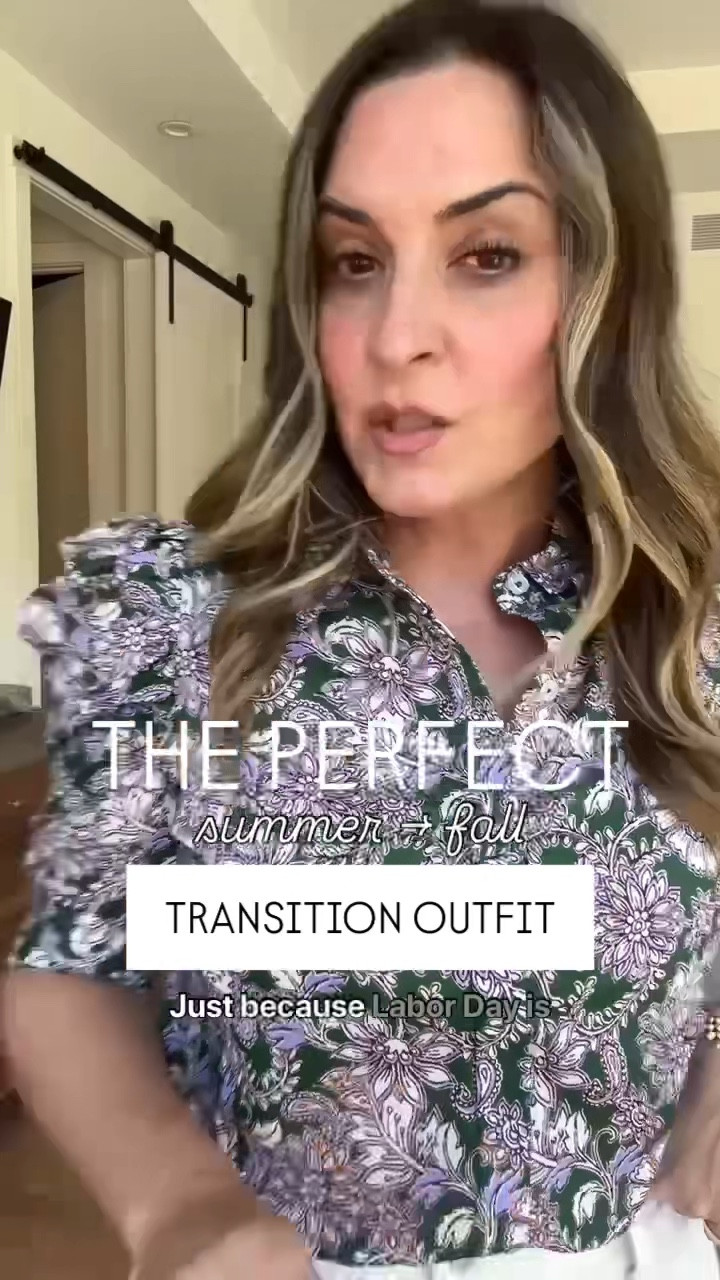 Who says you can't wear white after Labor Day? 🤍 

Pair your favorite white pants with a cozy fall-toned top for the perfect transition look! 

AND this Bottega dupe from Target? Obsessed. Stylish and budget-friendly! 👜

Drop WHITE below for the links to shop this look!

#falloutfitinspo #summertofalloutfit #whiteafterlaborday #targetfinds #target #boteggadupe #fallstyle #midlifestyle #midlifefashion #fallfashion

#LTKOver40 #LTKSeasonal #LTKFindsUnder50