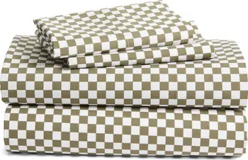 Checkerboard Cotton Percale Sheet Set | Nordstrom
