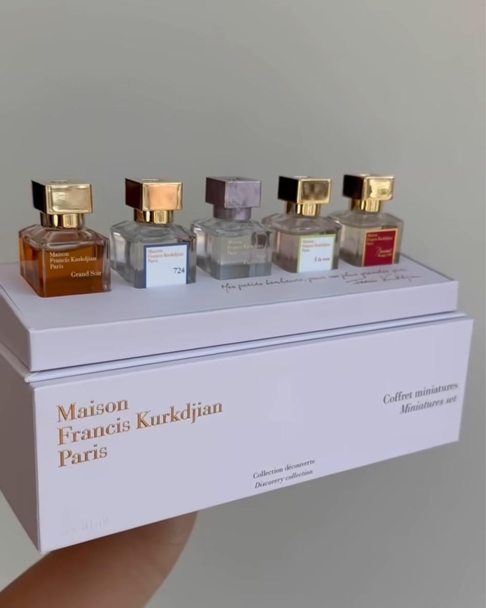 Maison Francis Kurkdjian
Fragrance Miniatures Gift Set#LTKCyberWeek 

#LTKBeauty #LTKGiftGuide