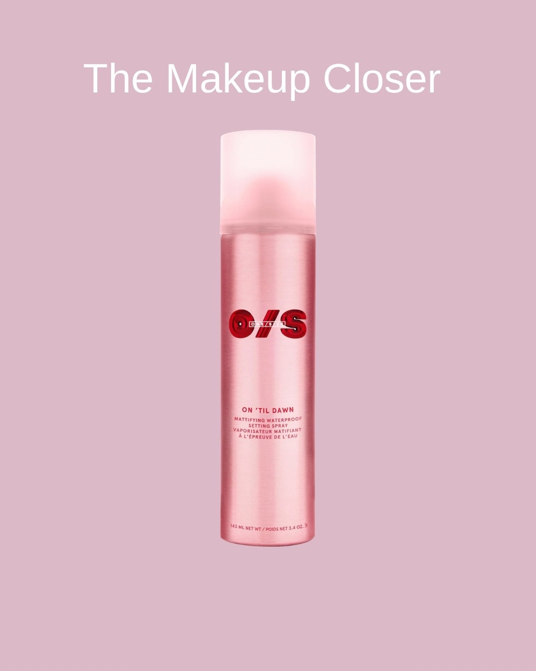 I call this “the closer”… because no look is finished without it 🤍

This One/Size Beauty setting spray is that girl. A 16-hour, waterproof, matte finish that does not move—like, your makeup is staying exactly where you put it. No smudging, no transferring, no mid-day touch-ups.

I wear this to work, out to dinner, in the Tampa heat… and somehow still get compliments on my natural makeup (we love a low-effort, high-impact moment ✨).

If you want your makeup to look expensive and last all day, this is your sign. Go grab it $34 at @Sephora… and thank me later 💁🏼‍♀️

#CoolGirlMom #EffortlessBeauty #MakeupMustHave #SephoraFinds #StayAllDay

#LTKdayinmylife #LTKOver40 #LTKBeauty