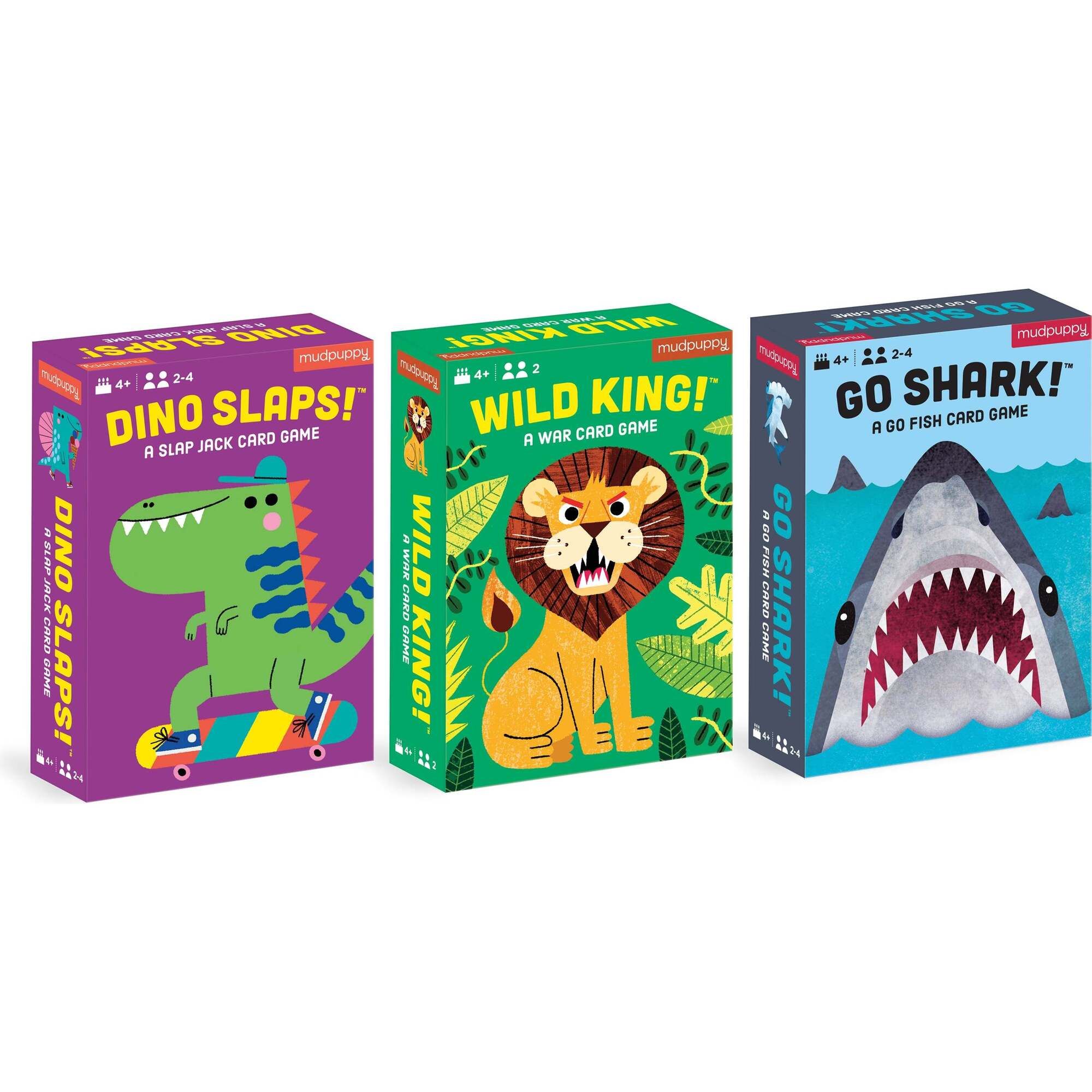 The Ultimate Card Game Set: Go Fish, War & Slapjack, multi | Maisonette