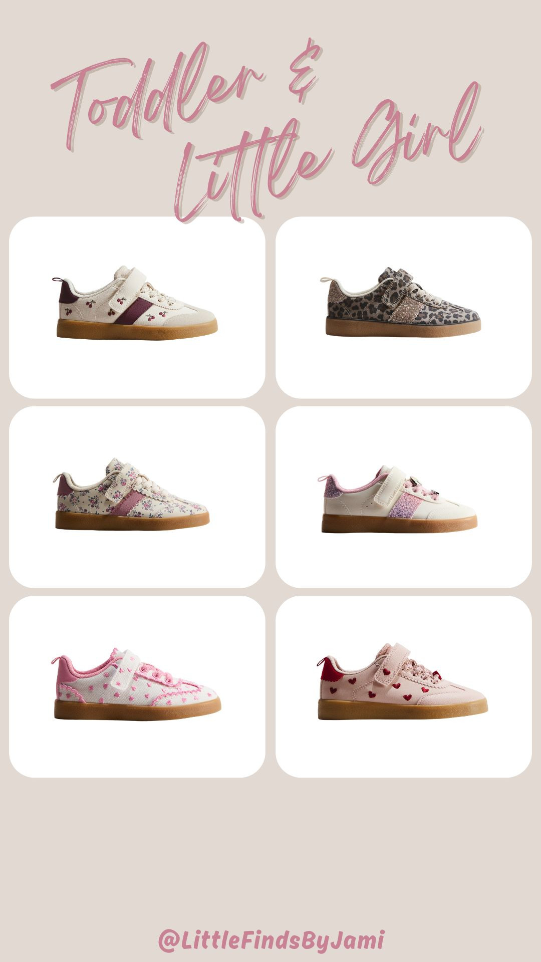 Toddler and little girl sneakers at H&M. Look for less. Designer vibes. Cute and trendy. Back to school outfit. Girl mom. Shoes.

#LTKootd #LTKmomlife #LTKKids