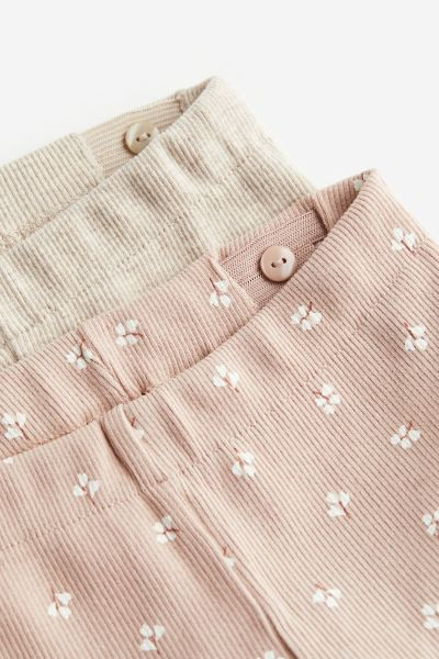 2-pack Ribbed Shorts | H&M (US + CA)