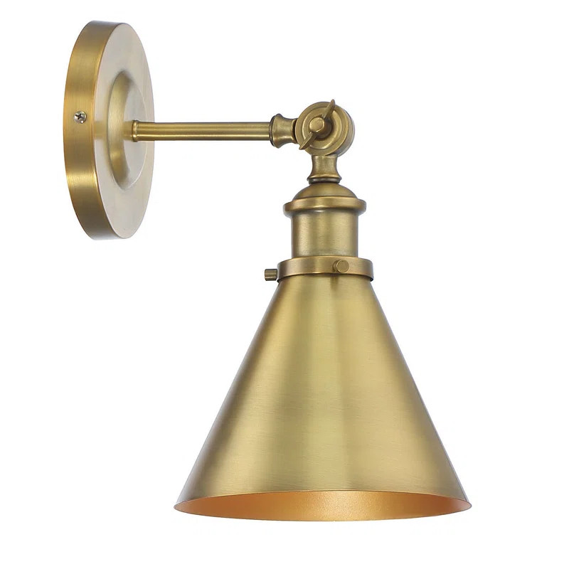 Kairi 1 - Light Dimmable Armed Sconce | Wayfair Professional