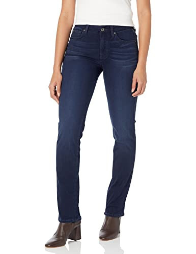 7 For All Mankind Women's Kimmie Straight-Leg Jeans, SILTWLTBLU, 27 Regular | Amazon (US)