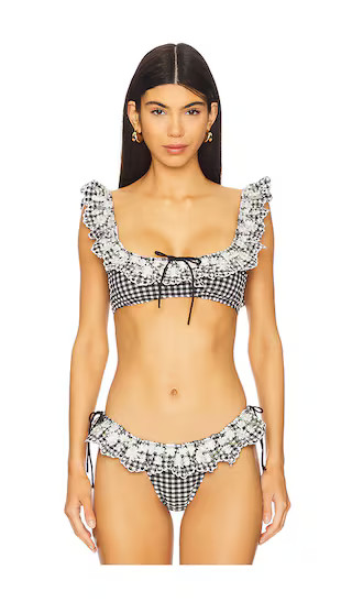 Daisy Lane Bikini Top in Black | Revolve Clothing (Global)