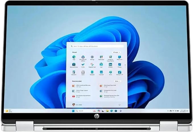 HP OmniBook 5 Flip 2-in-1 14" FHD+ Touch Screen Laptop |Intel Core 7 150U|Intel Graphics| Copilot... | Amazon (US)