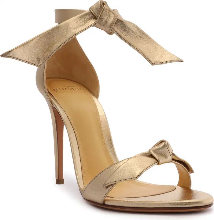 Alexandre Birman Clarita Metallic Ankle Strap Sandal | Nordstrom | Nordstrom