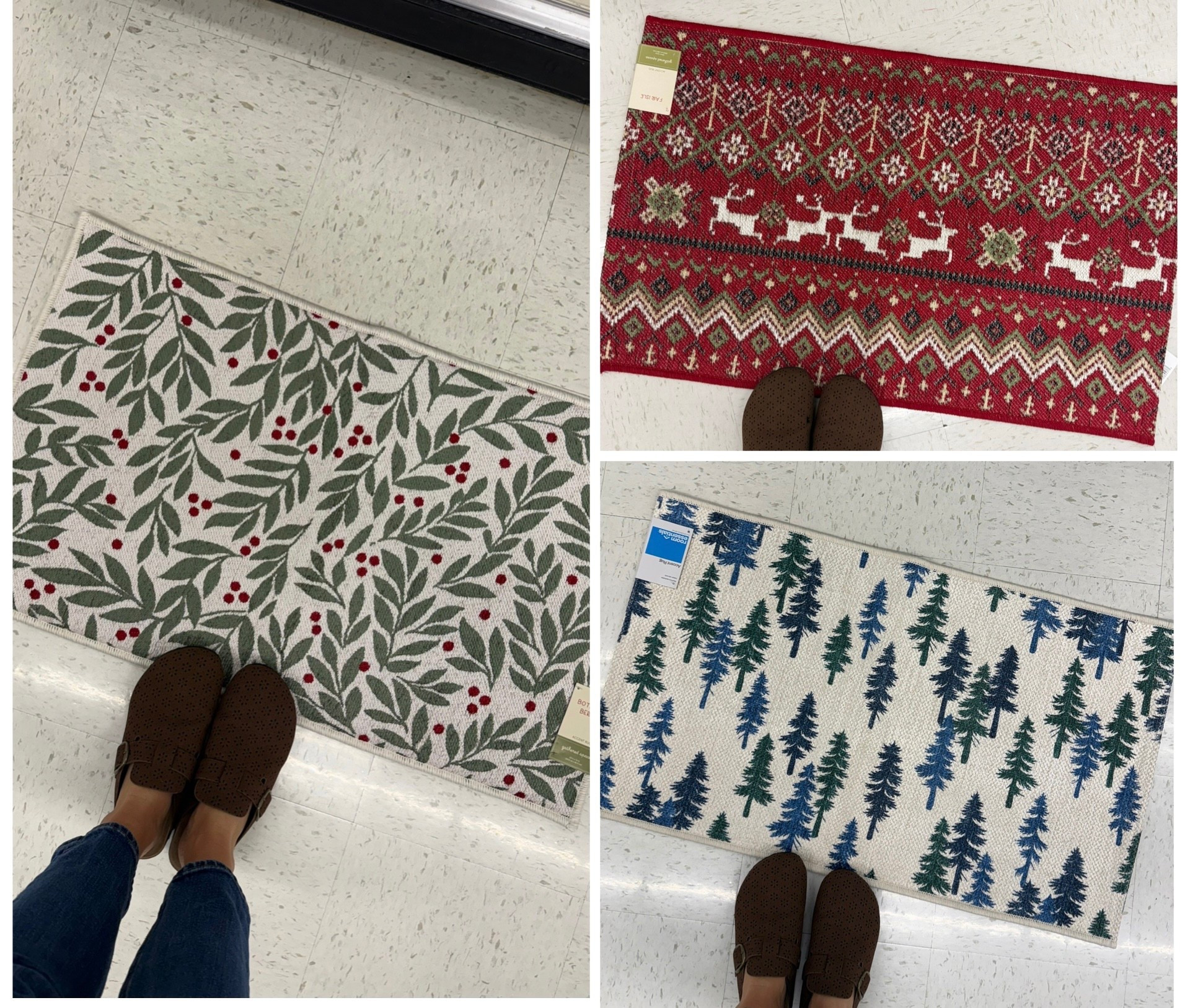 Holiday doormat
Holiday accent rug
Front door rug 

#LTKSeasonal #LTKHoliday #LTKHome