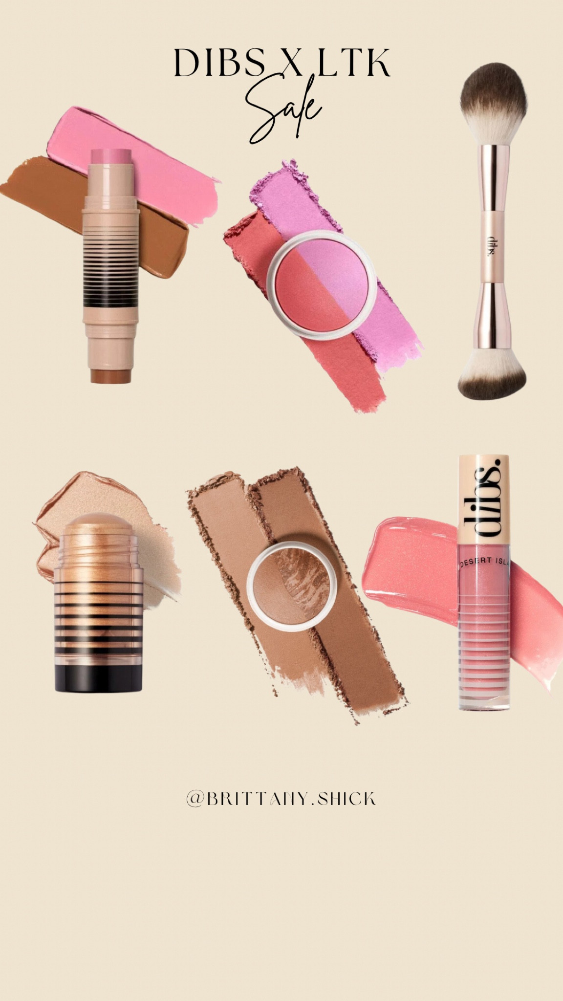 Dibs beauty x ltk sale code I love 2.5 and just bought 3 for fall! Pop star is my go-to blush and effortless pink my fave lipglosss

#LTKFallSale #LTKBeauty #LTKSaleAlert