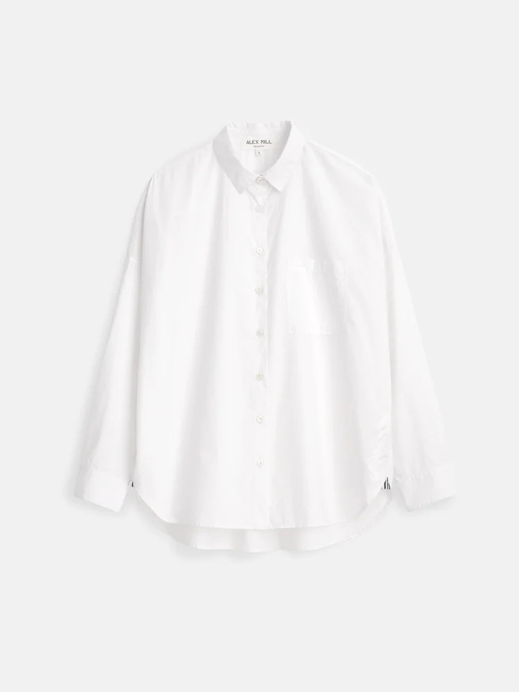 Standard Shirt In Paper Poplin | Alex Mill