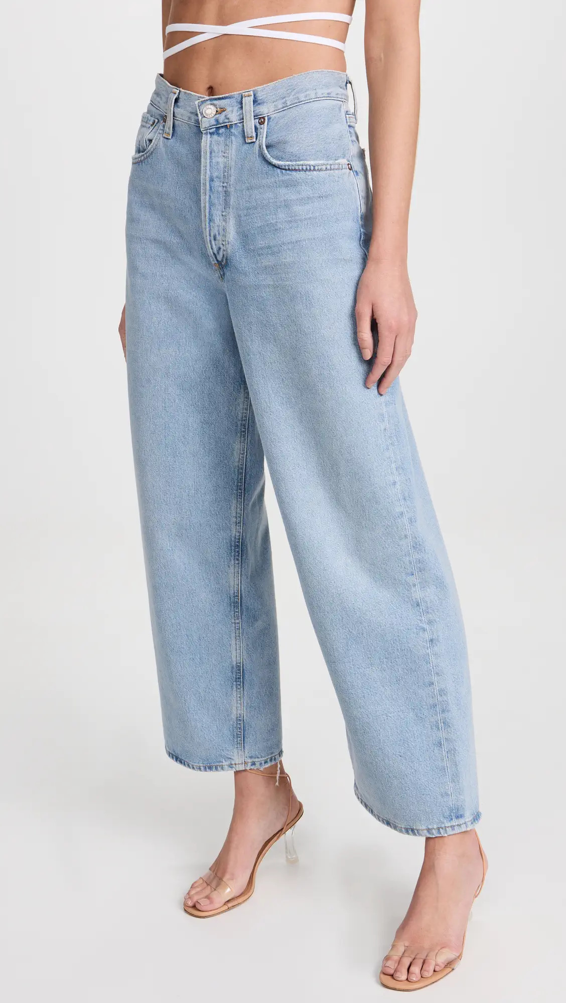 AGOLDE Low Slung Baggy Jeans 28" | Shopbop | Shopbop