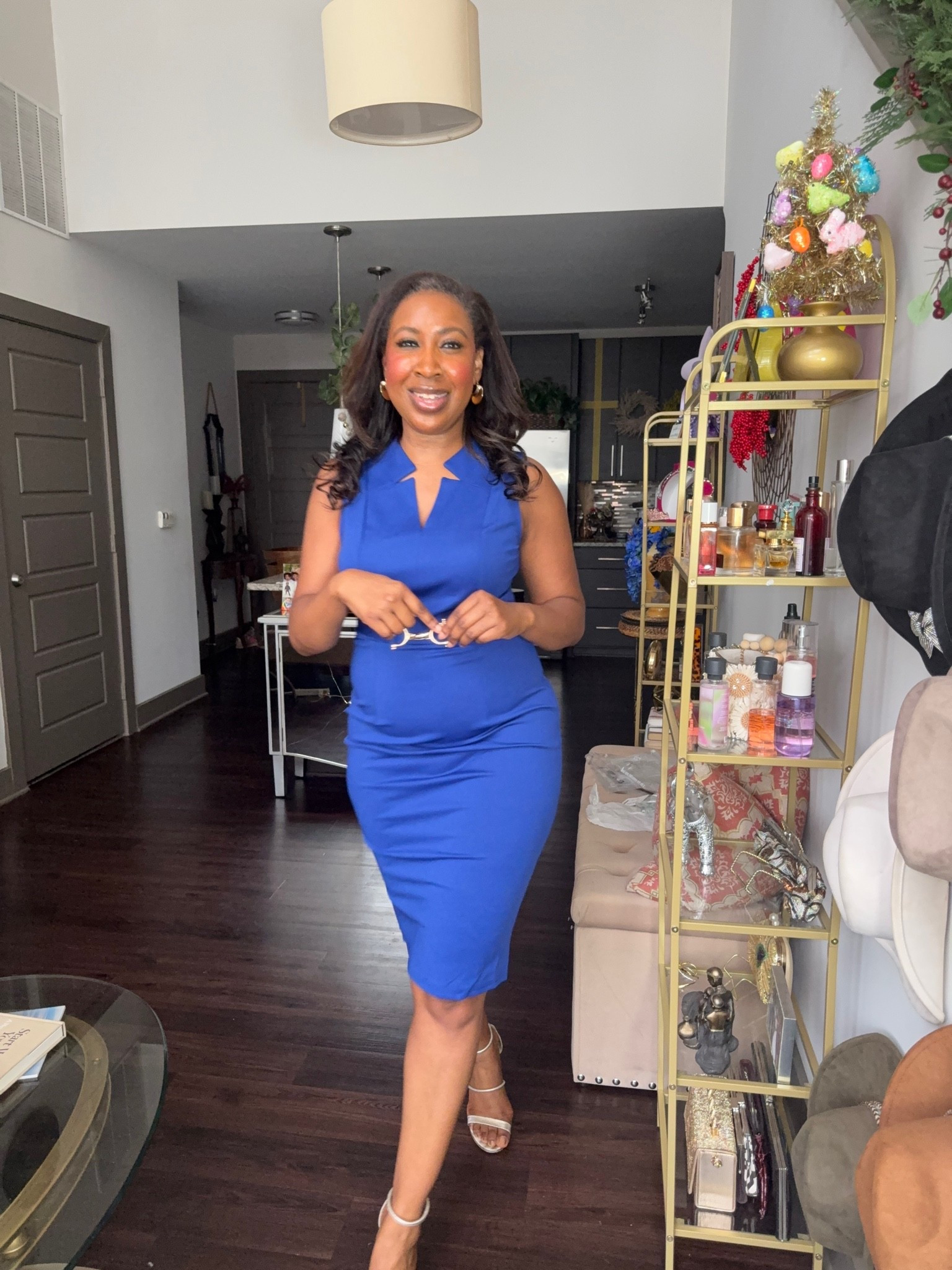 Workwear doesn’t have to be boring. 💙

A bold color + a classic silhouette will do it every time. This dress is polished, flattering, and an easy one-and-done work look.

✨ Exact dress linked
✨ Similar heels + accessories linked

#WorkwearStyle #OfficeStyle #WorkOutfits #StyleOver40 #ColorfulWorkwear #ProfessionalStyle #BusinessCasualWorkwear

#LTKWorkwear #LTKOver40 #LTKgrwm